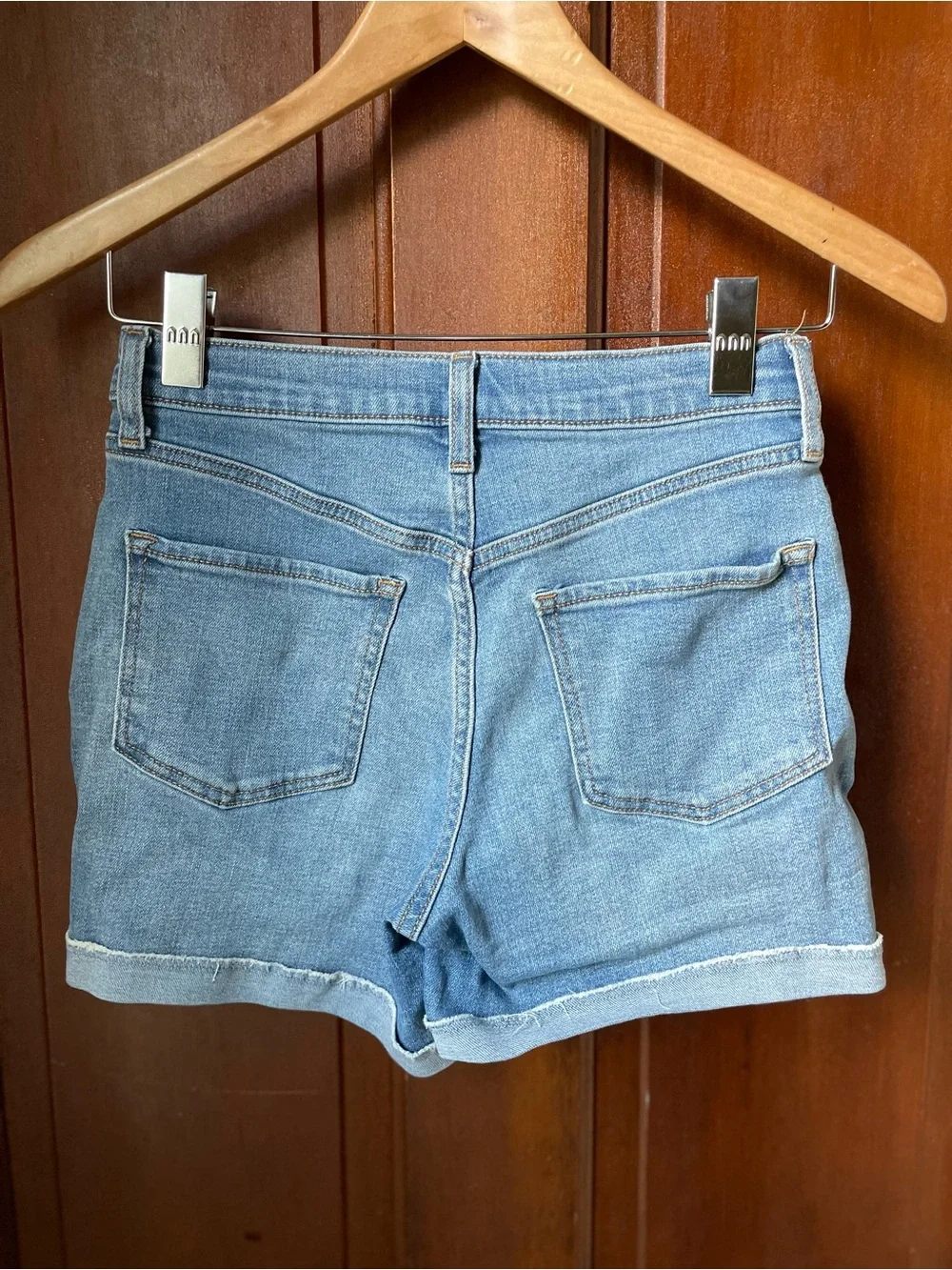 Old Navy girls size 14 high rise denim shorts